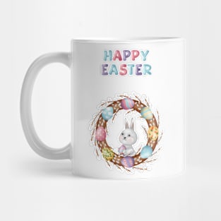 Happy Easter With Bunny Mug